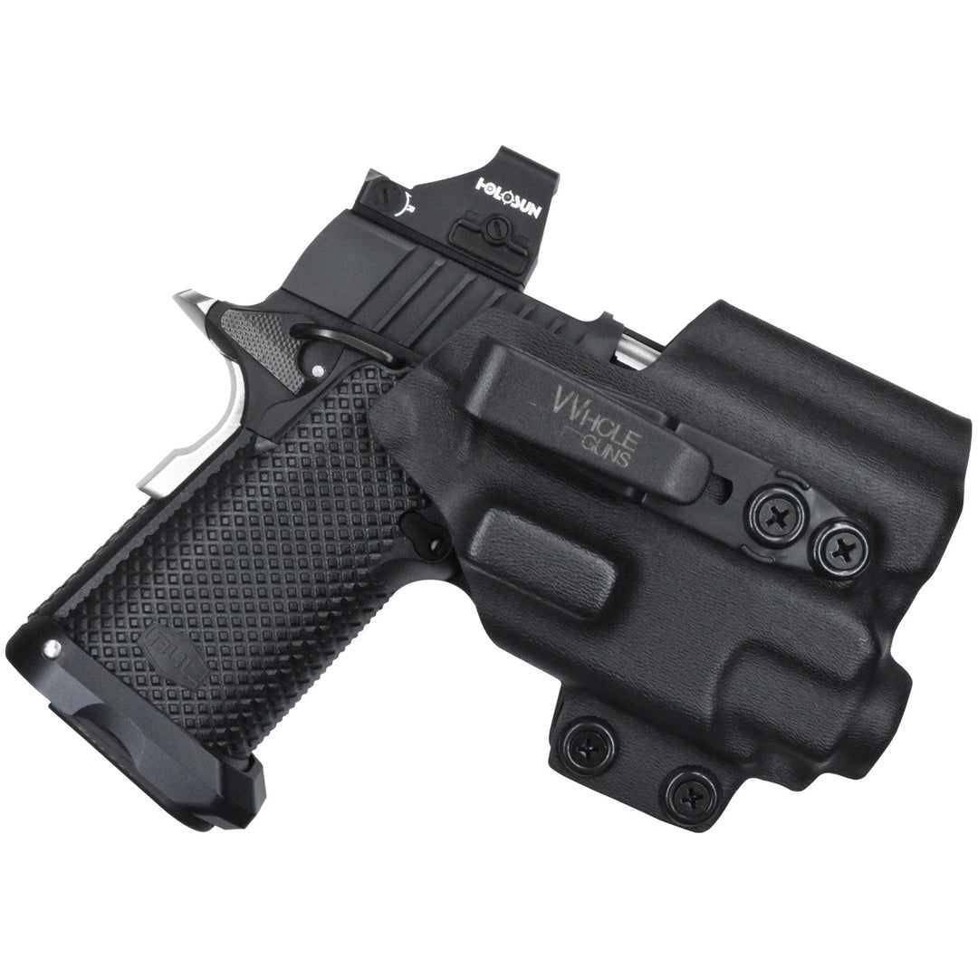Bull Armory SAS II UL3.25+TLR8AG IWB Tuckable Red Dot Ready w/ Integrated Claw Holster Black 1