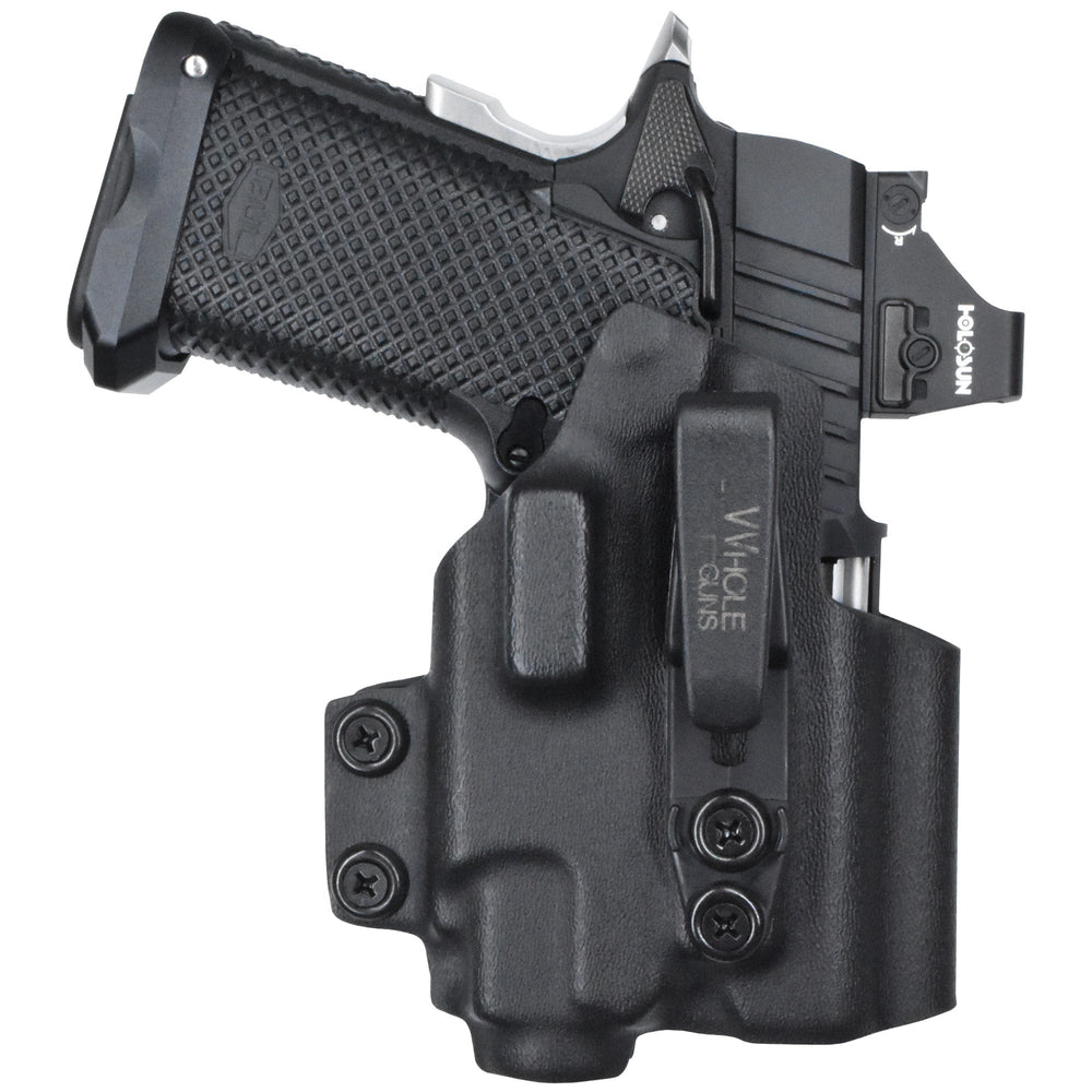 Bull Armory SAS II UL3.25+TLR8AG IWB Tuckable Red Dot Ready w/ Integrated Claw Holster Black 2