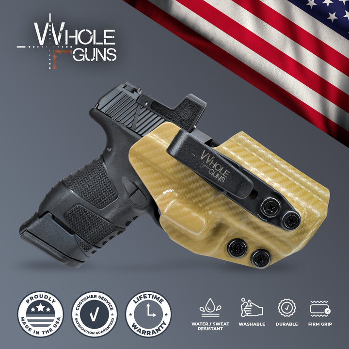 Sig Sauer P365 XMacro + TLR-7/8 IWB Tuckable Red Dot Ready w/ Integrated Claw Holster Highlights 4