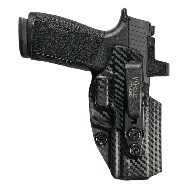 Sig Sauer P365 XMacro IWB Tuckable Red Dot Ready w/ Integrated Claw Holster Carbon Fiber 3
