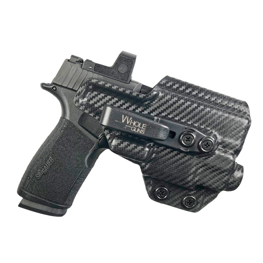 Sig Sauer P365 XMacro + TLR-7/8 IWB Tuckable Red Dot Ready w/ Integrated Claw Holster Carbon Fiber 1