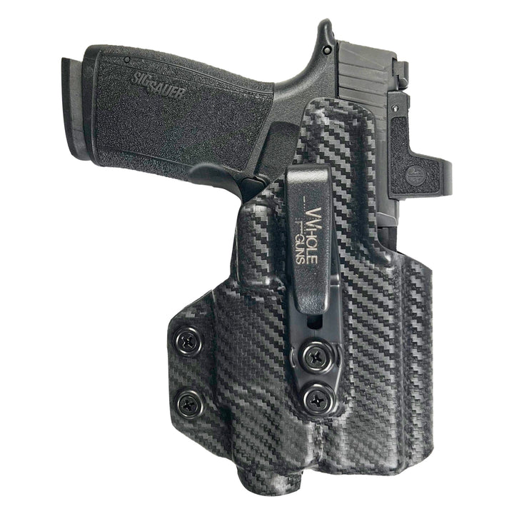 Sig Sauer P365 XMacro + TLR-7/8 IWB Tuckable Red Dot Ready w/ Integrated Claw Holster Carbon Fiber 3