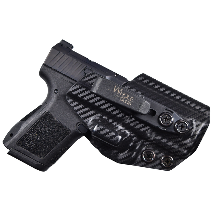 Canik METE MC9 IWB Tuckable Red Dot Ready w/ Integrated Claw Holster Carbon Fiber 1