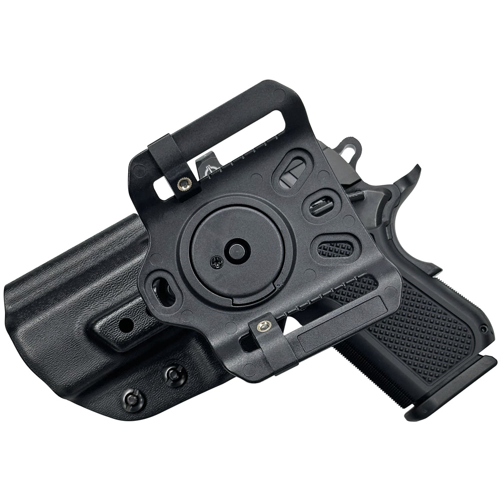 Alpha Foxtrot Attila 3.5'' OWB Quick-Detatch Belt Loop Holster Black 2