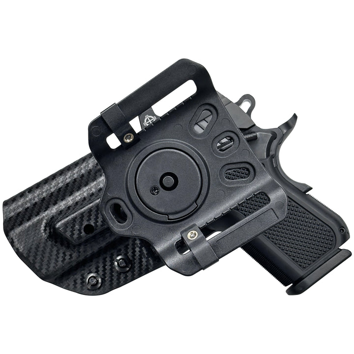 Alpha Foxtrot Attila 3.5'' OWB Quick-Detach Belt Loop Holster Carbon Fiber 2