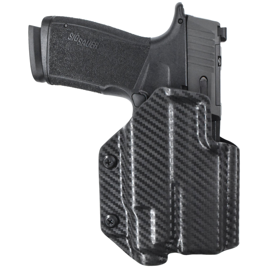 Sig P365 X Macro + TLR-7 Sub OWB Concealment/IDPA Holster Carbon Fiber 3