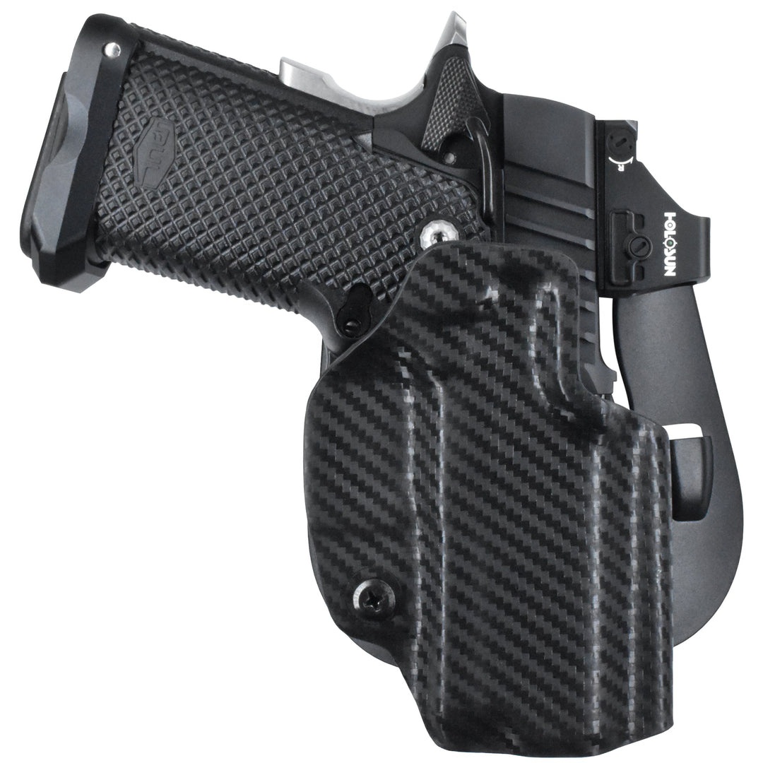 Bul Armory SAS II Ultralight 3.25'' OWB Paddle Holster Carbon Fiber 2