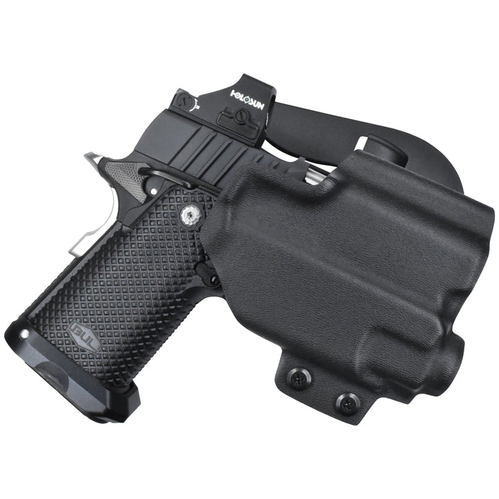 Bul Armory SAS II Ultralight 3.25'' w/ Streamlight TLR-8AG OWB Paddle Holster Black 1