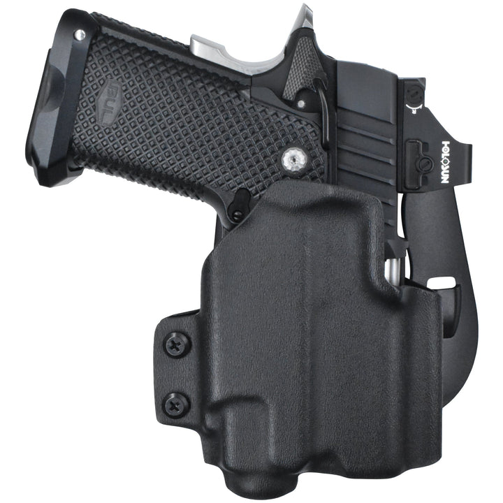 Bul Armory SAS II Ultralight 3.25'' w/ Streamlight TLR-8AG OWB Paddle Holster Black 2