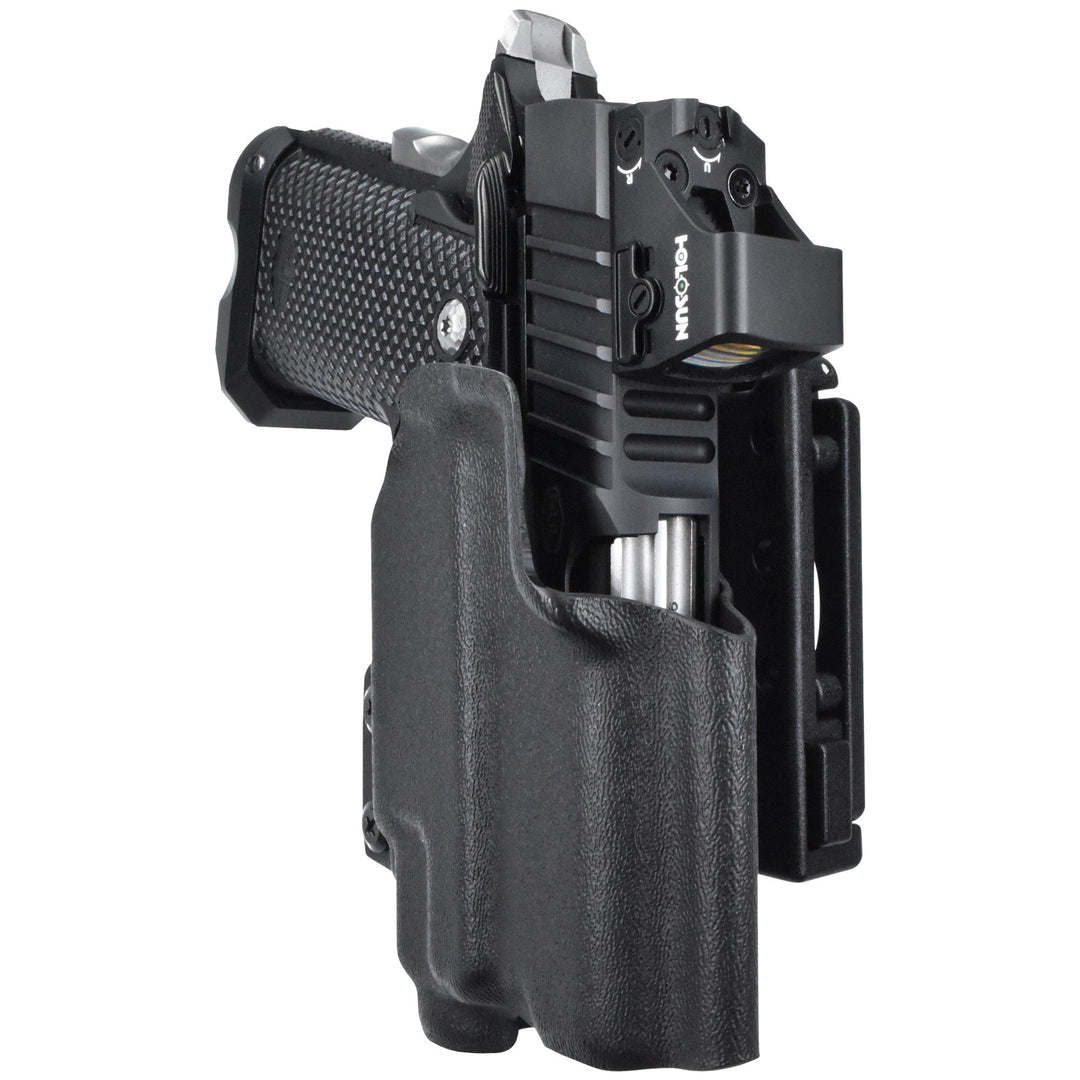 Bul Armory SAS II Ultralight 3.25'' w/ Streamlight TLR-8AG OWB Concealment/IDPA Holster Black 5