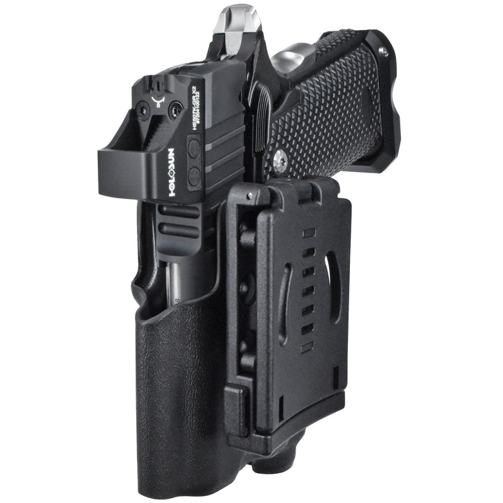 Bul Armory SAS II Ultralight 3.25'' w/ Streamlight TLR-8AG OWB Concealment/IDPA Holster Black 4