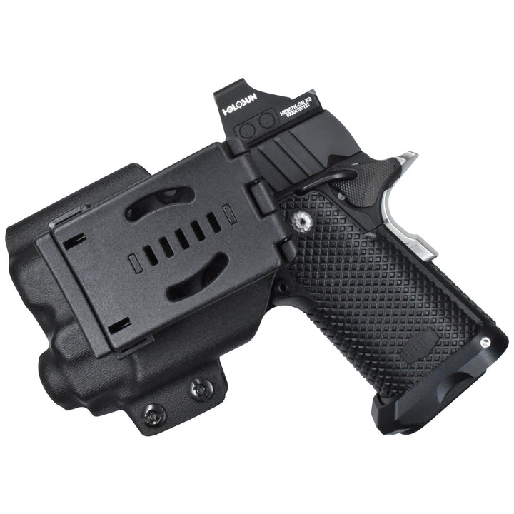 Bul Armory SAS II Ultralight 3.25'' w/ Streamlight TLR-8AG OWB Concealment/IDPA Holster Black 2