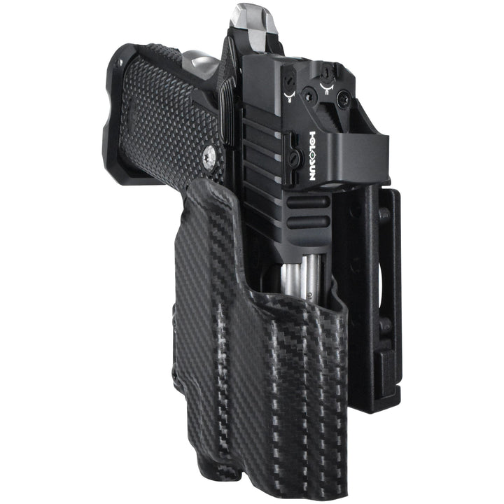 Bul Armory SAS II Ultralight 3.25'' w/ Streamlight TLR-8AG OWB Concealment/IDPA Holster  Carbon Fiber 6