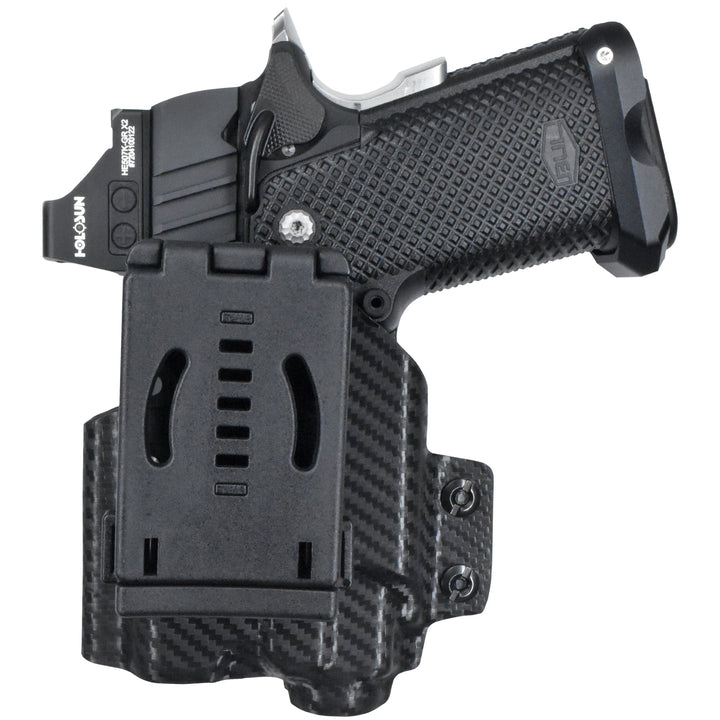 Bul Armory SAS II Ultralight 3.25'' w/ Streamlight TLR-8AG OWB Concealment/IDPA Holster  Carbon Fiber 4