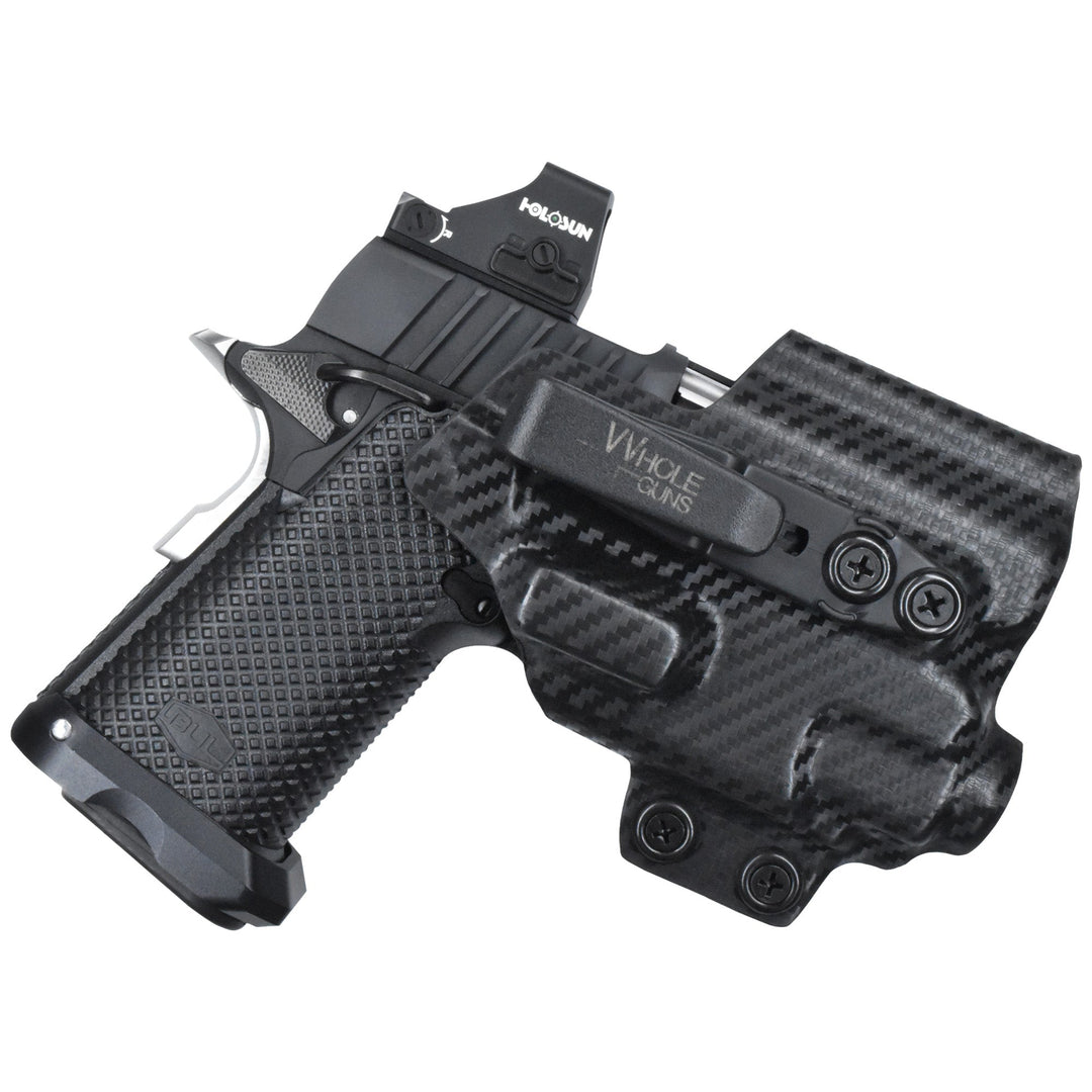 Bull Armory SAS II UL3.25+TLR8AG IWB Tuckable Red Dot Ready w/ Integrated Claw Holster Carbon Fiber 1