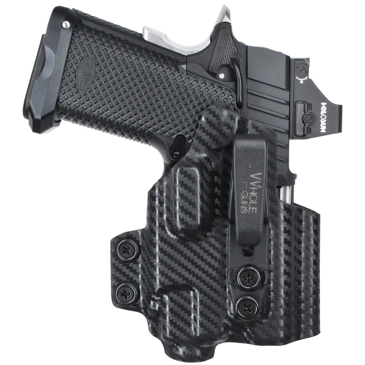 Bull Armory SAS II UL3.25+TLR8AG IWB Tuckable Red Dot Ready w/ Integrated Claw Holster Carbon Fiber 2