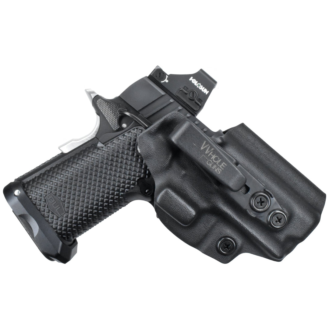 Bull Armory SAS II UL3.25 IWB Tuckable Red Dot Ready w/ Integrated Claw Holster Black 1