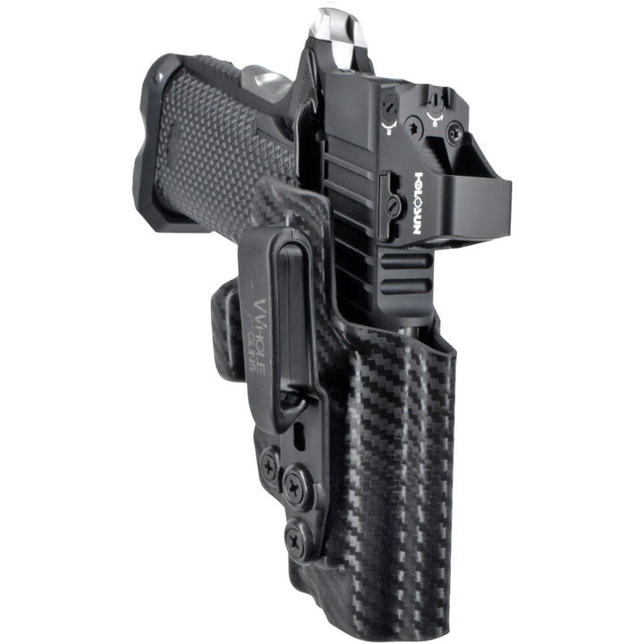Bull Armory SAS II UL3.25 IWB Tuckable Red Dot Ready w/ Integrated Claw Holster Carbon Fiber 