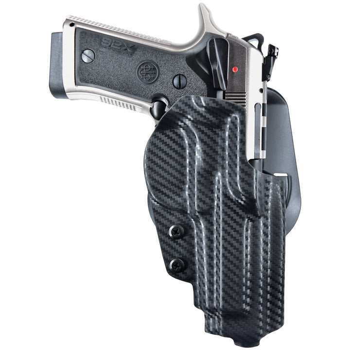 Beretta 92X Performance Defensive OWB Paddle Holster Carbon Fiber 2