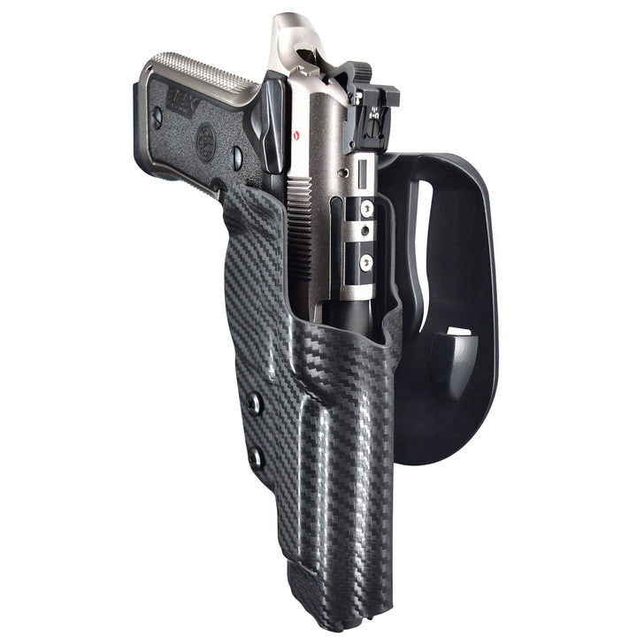 Beretta 92X Performance Defensive OWB Paddle Holster Carbon Fiber 3