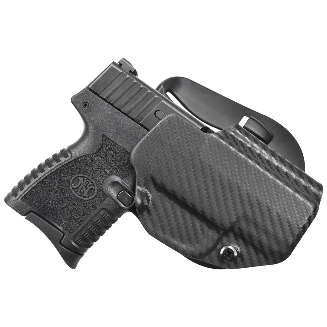 FN 503 OWB Paddle Holster Carbon Fiber 1