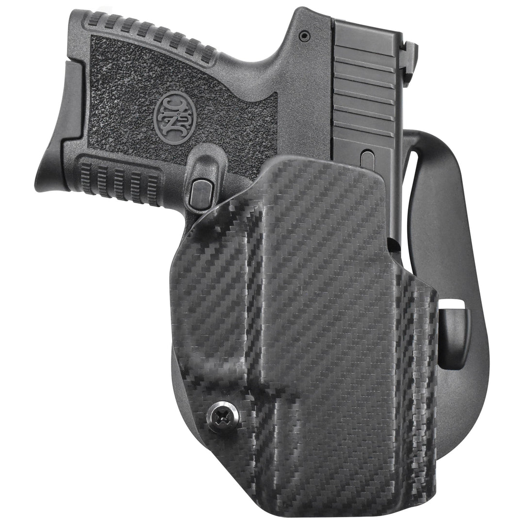 FN 503 OWB Paddle Holster Carbon Fiber 3