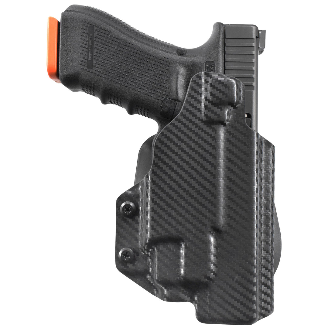 Glock 17 + TLR 7/8 OWB Paddle Holster Carbon Fiber 2