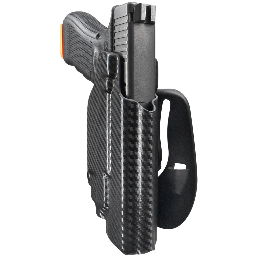 Glock 17 + TLR 7/8 OWB Paddle Holster Carbon Fiber 3