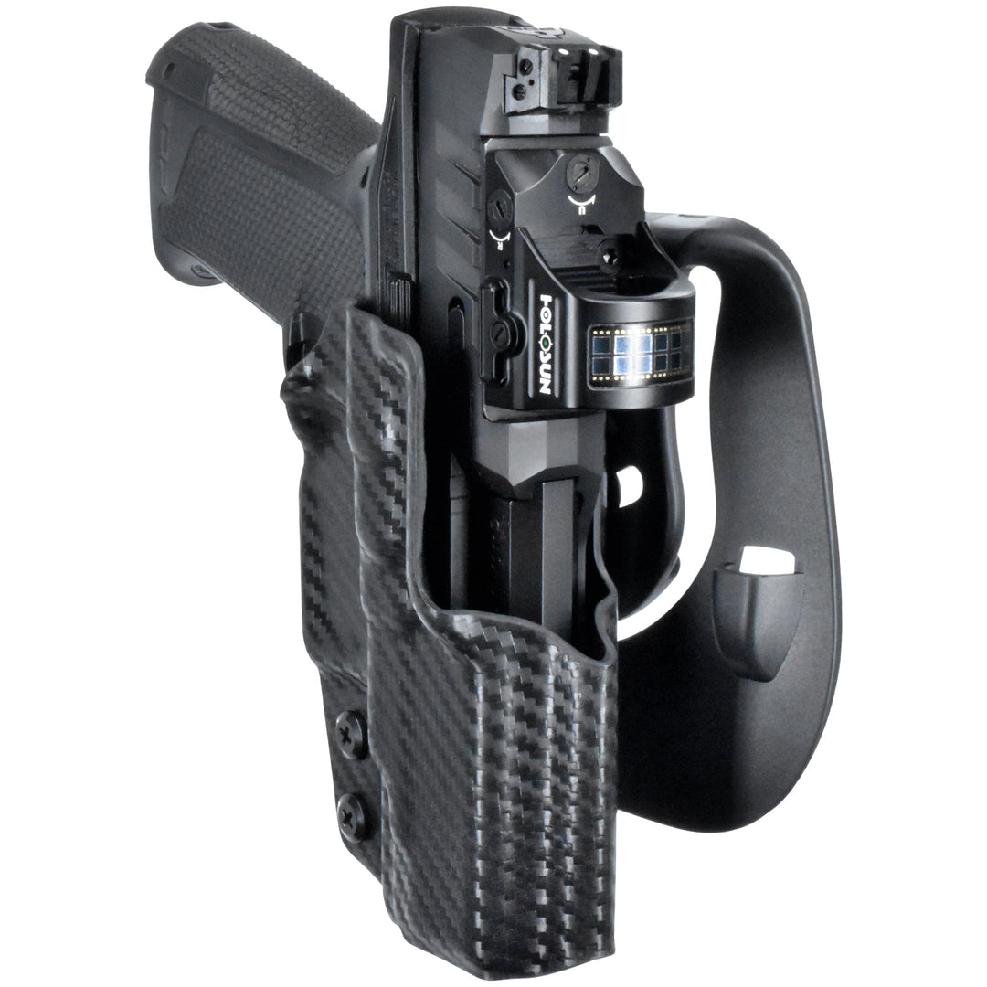 WALTHER PDP F 3.5" OWB Paddle Holster Carbon Fiber 3