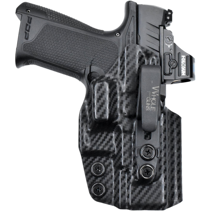 WALTHER PDP F 3.5" IWB Tuckable Red Dot Ready w/ Integrated Claw Holster Carbon Fiber 3