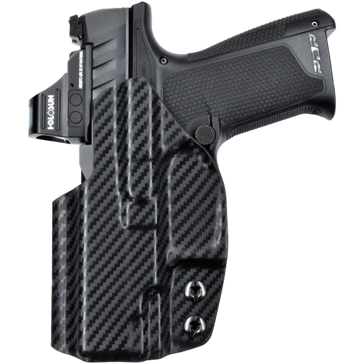 WALTHER PDP F 3.5" IWB Tuckable Red Dot Ready w/ Integrated Claw Holster Carbon Fiber 4