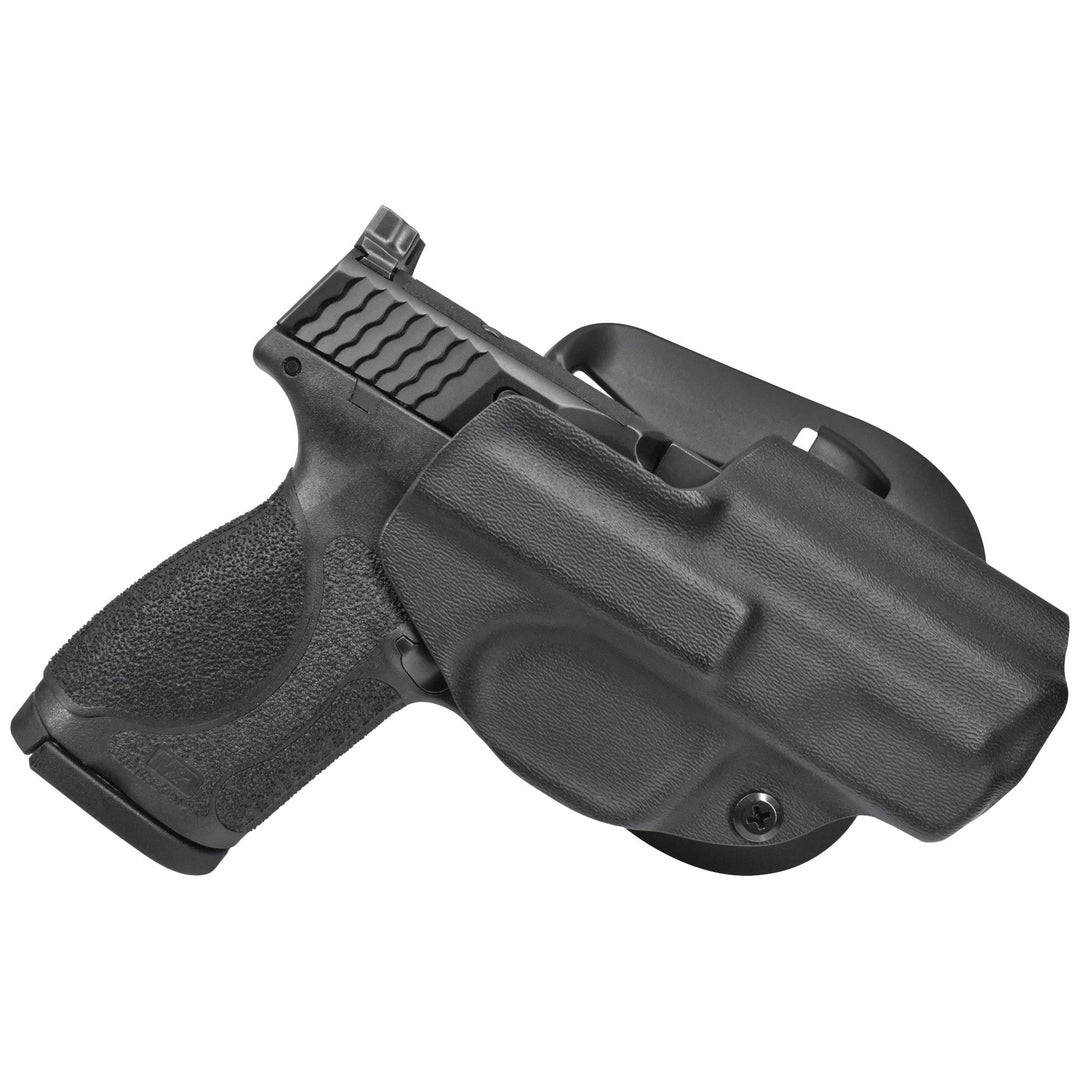 Smith & Wesson M&P9 Sub Compact OWB PADDLE HOLSTER Black 1