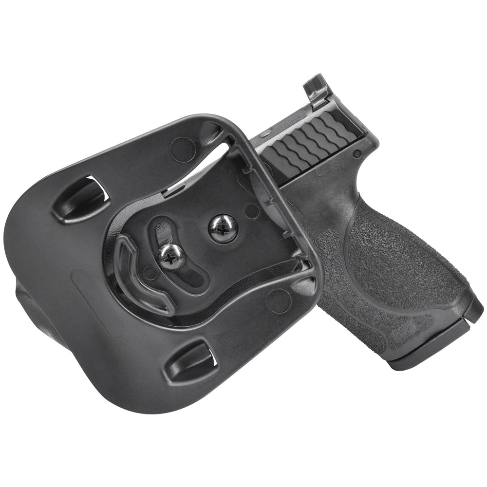 Smith & Wesson M&P9 Sub Compact OWB PADDLE HOLSTER Black 2