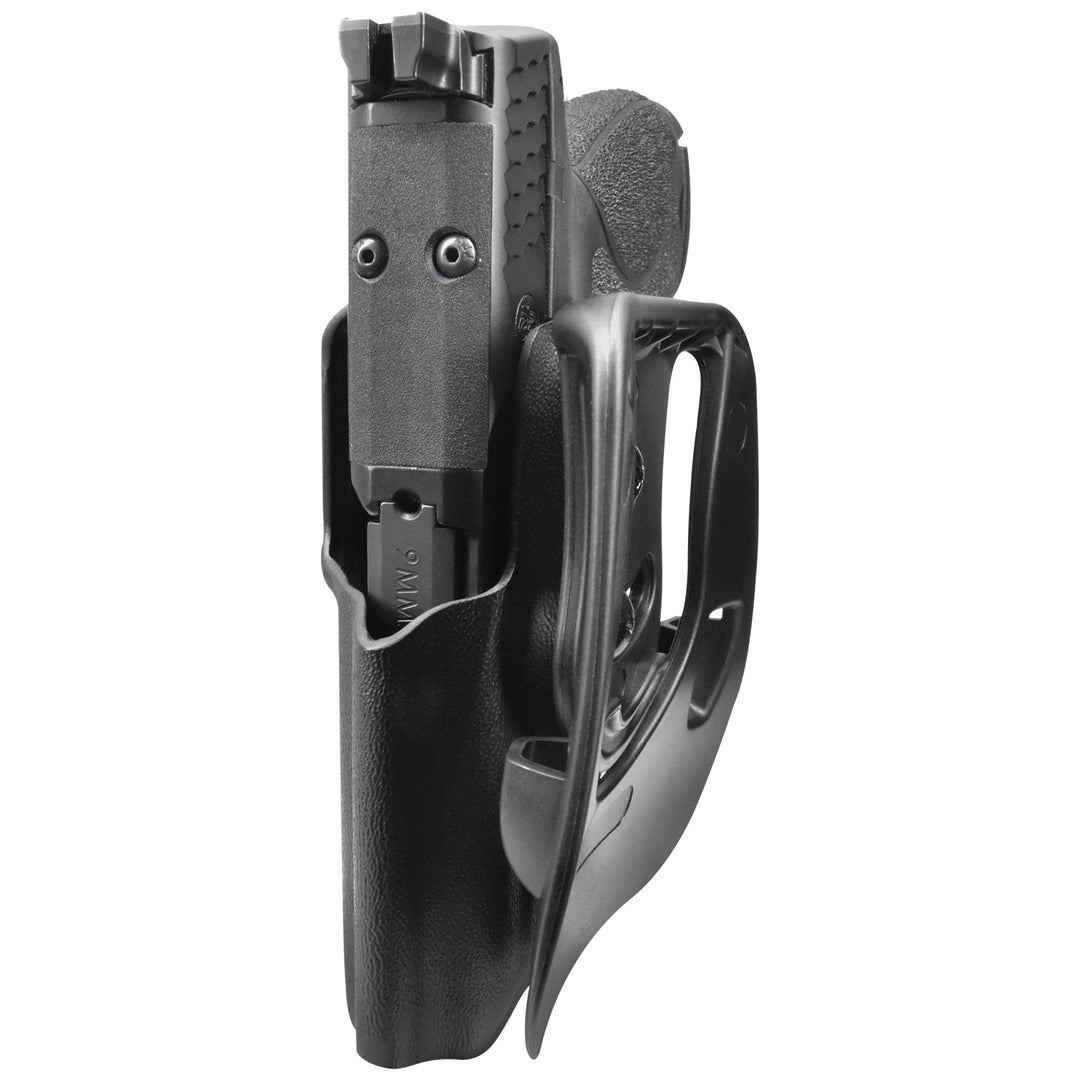 Smith & Wesson M&P9 Sub Compact OWB PADDLE HOLSTER Black 4