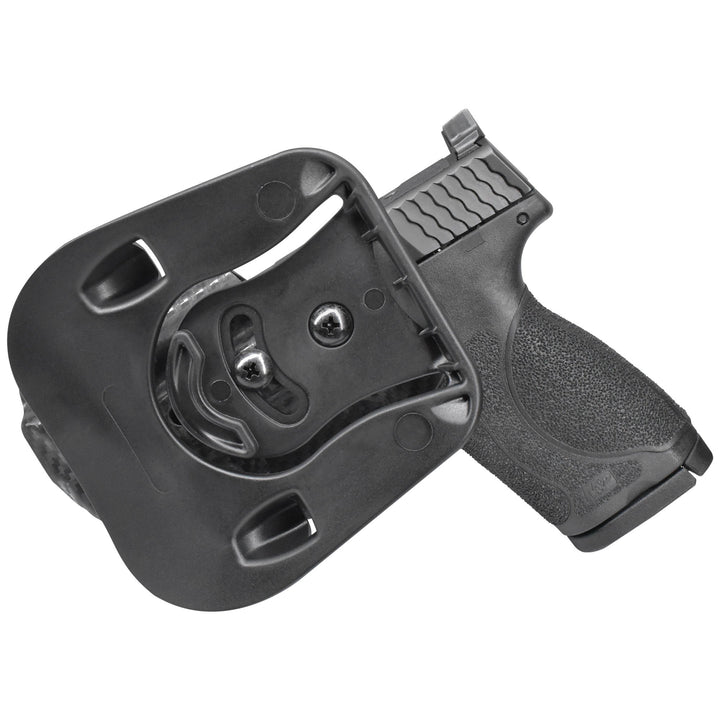 Smith & Wesson M&P9 Sub Compact OWB PADDLE HOLSTER Carbon Fiber 3