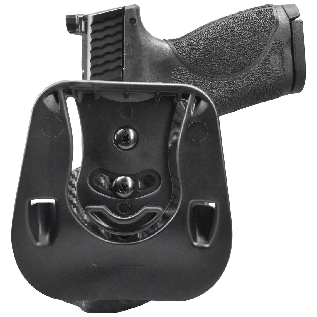 Smith & Wesson M&P9 Sub Compact OWB PADDLE HOLSTER Carbon Fiber 5