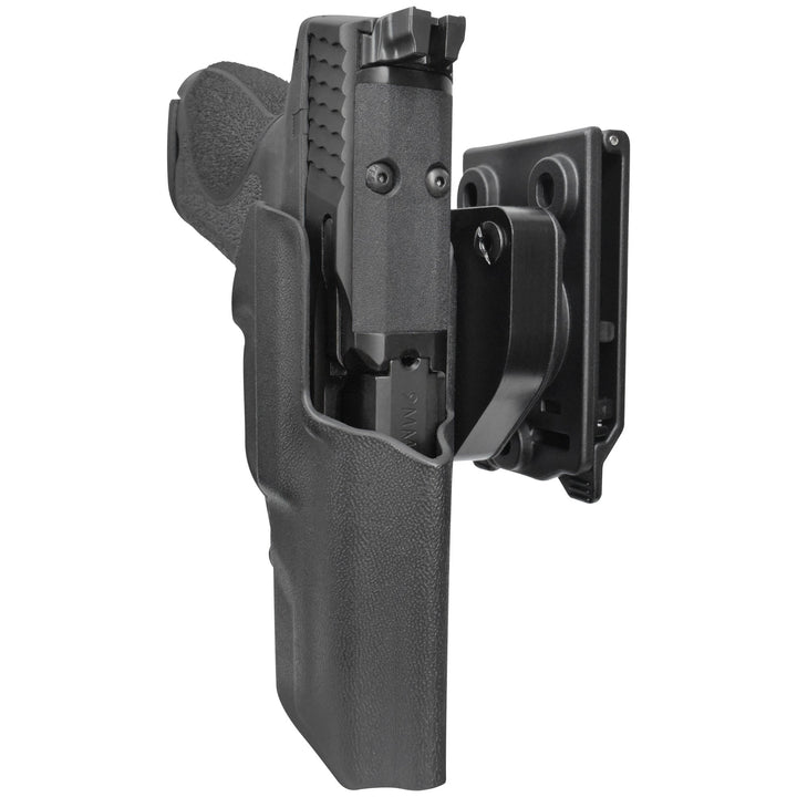 Smith & Wesson M&P9 Sub Compact OWB Quick Detach IDPA Holster Black 4