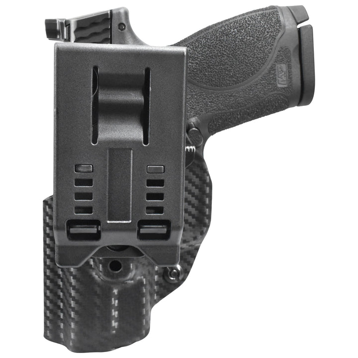 Smith & Wesson M&P9 Sub Compact OWB Quick Detach IDPA Holster Carbon Fiber 4