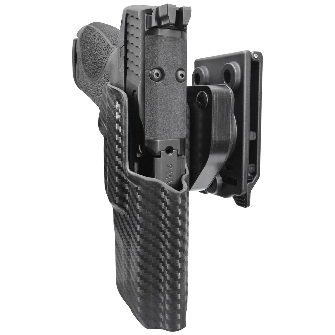Smith & Wesson M&P9 Sub Compact OWB Quick Detach IDPA Holster Carbon Fiber 4