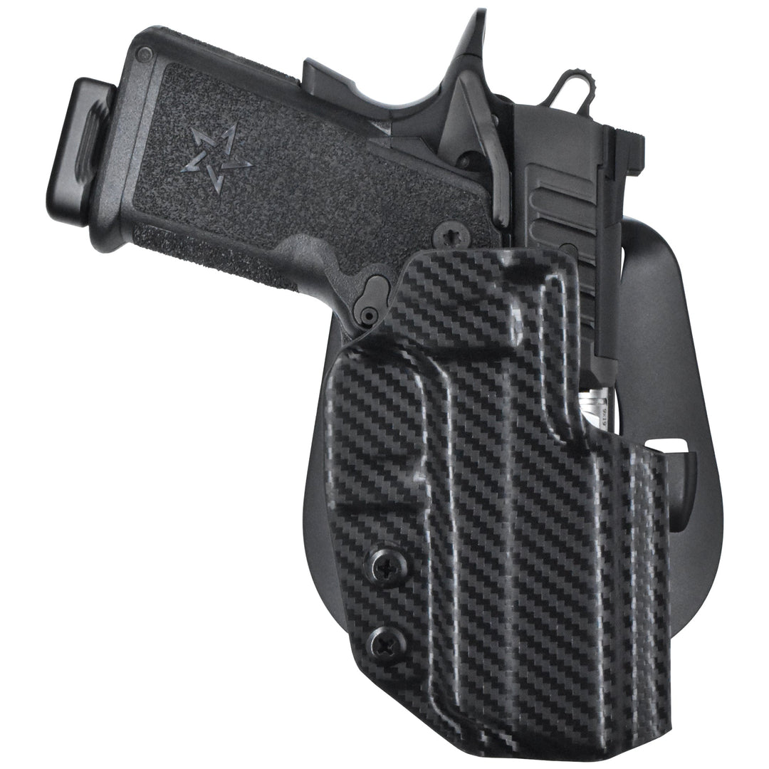 STI Staccato CS OWB Paddle Holster Carbon Fiber 2