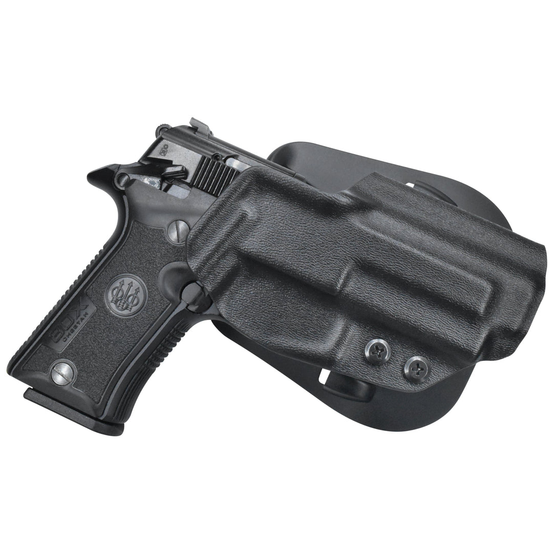 Beretta 80X Cheetah 3.9'' OWB Paddle Holster Black 1