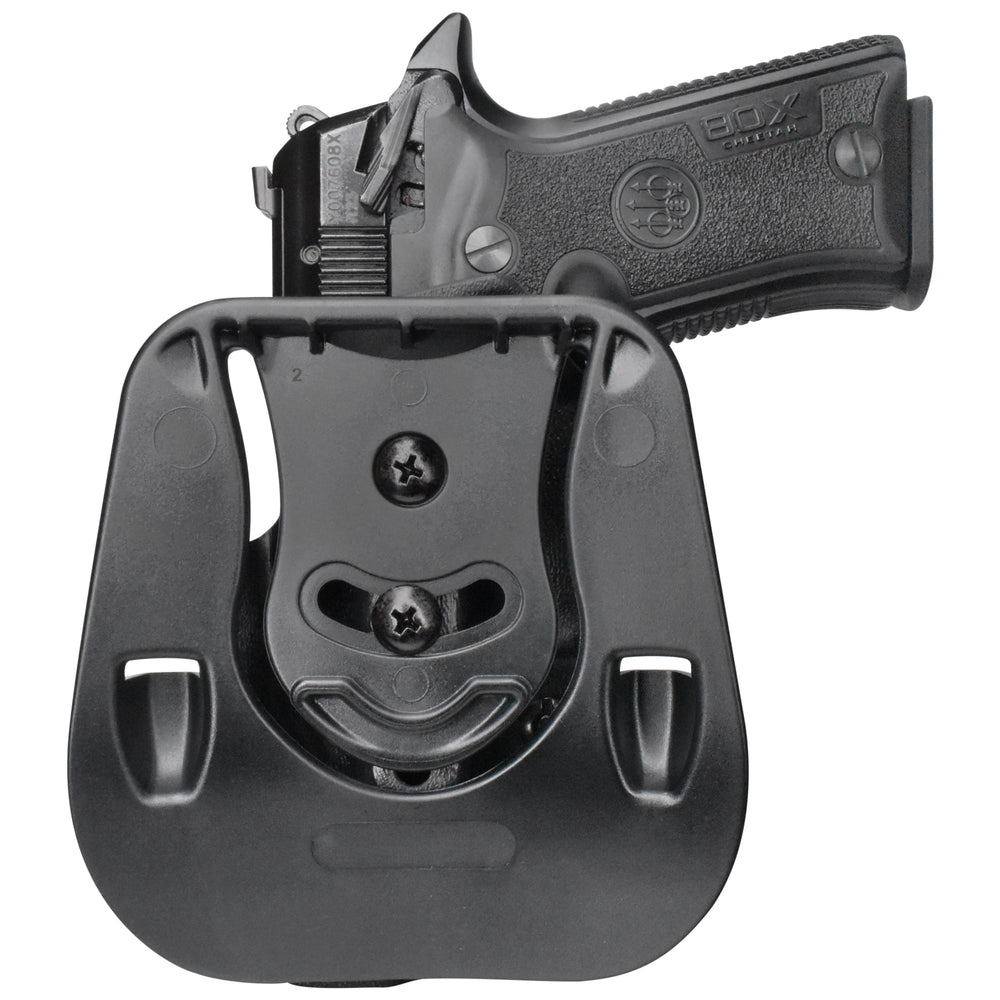 Beretta 80X Cheetah 3.9'' OWB Paddle Holster Black 2
