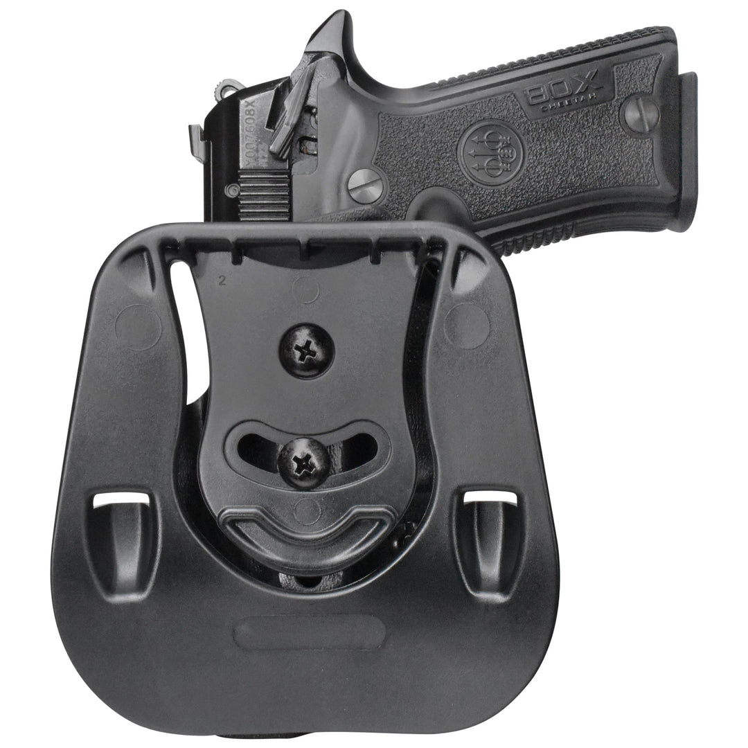 Beretta 80X Cheetah 3.9'' OWB Paddle Holster Black 2