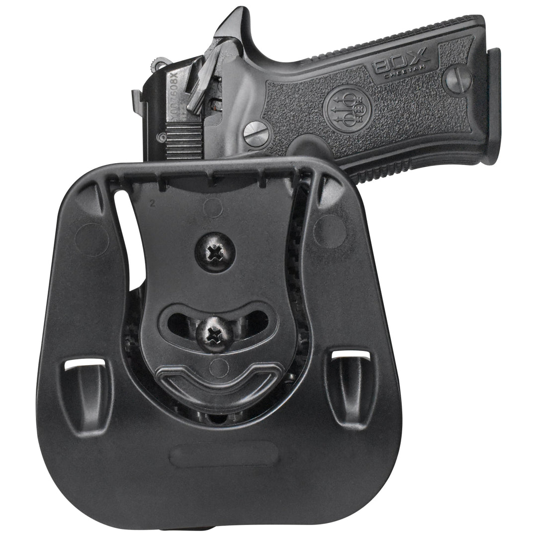 Beretta 80X Cheetah 3.9'' OWB Paddle Holster CarbonFiber 2