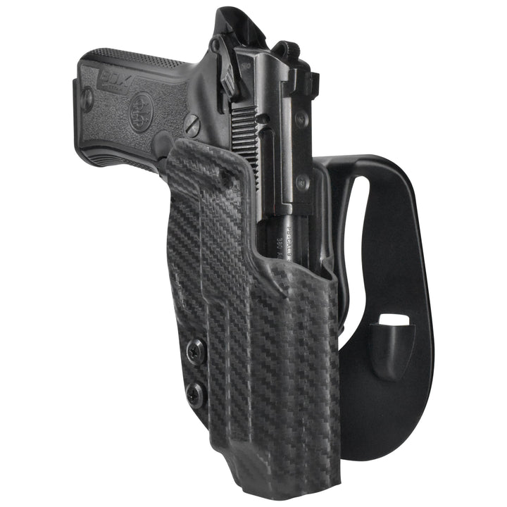 Beretta 80X Cheetah 3.9'' OWB Paddle Holster CarbonFiber 3