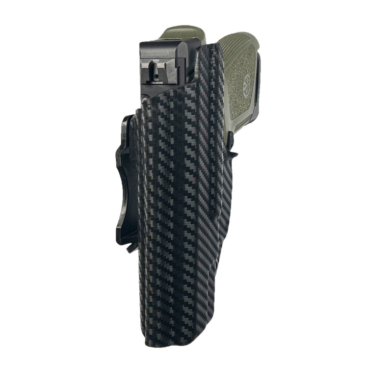 Beretta APX 1 Carry (Legacy) IWB Holster Full Cover Classic Holster Carbon Fiber 5