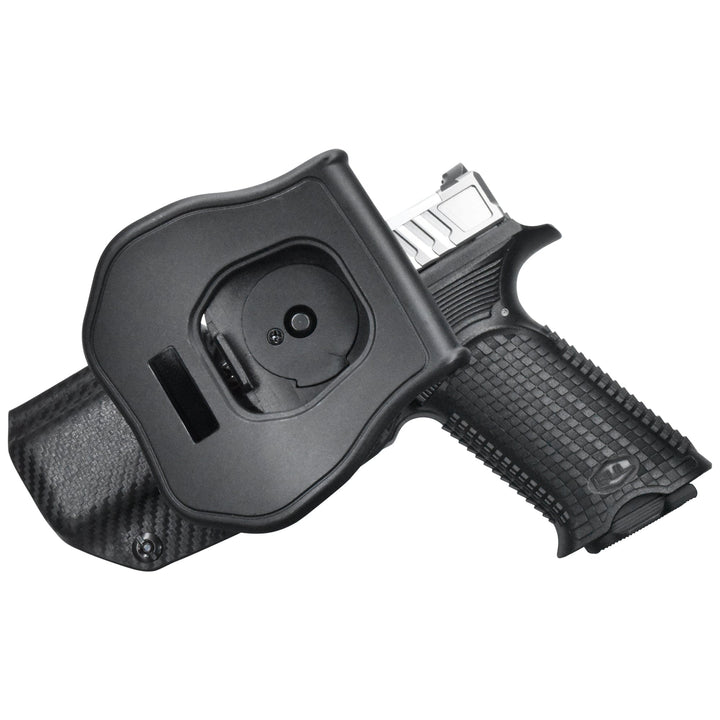 Bul Armory Axe FS Tomahawk OWB Quick detach Paddle Holster Carbon Fiber 2