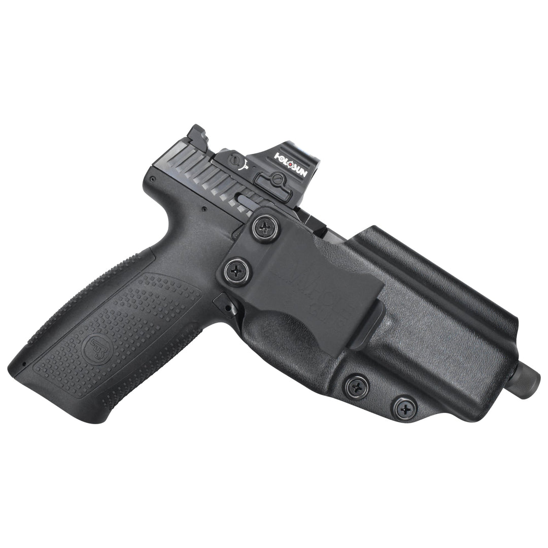 CZ P-10 F Compact IWB Sweat Guard Holster Black 1