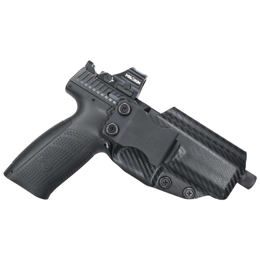 CZ P-10 F IWB Sweat Guard Holster Carbon Fiber 1