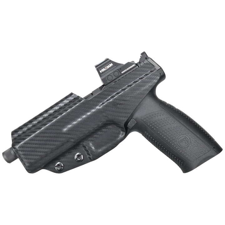 CZ P-10 F IWB Sweat Guard Holster Carbon Fiber 2